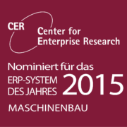 Nominiert Siegel 2015 ERP-System des Jahres